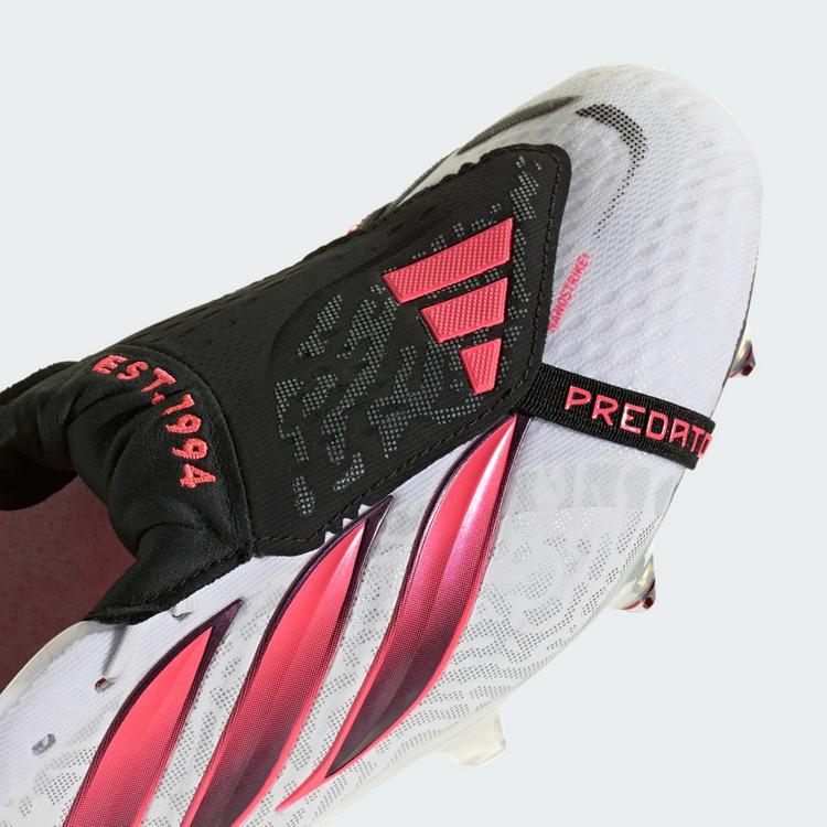 adidas adidas Predator Elite Fu&szlig;ballschuh, weiche Fu&szlig;ballschuhe - Cloud White / Solar Turbo / Core Black - 6 | SportScheck