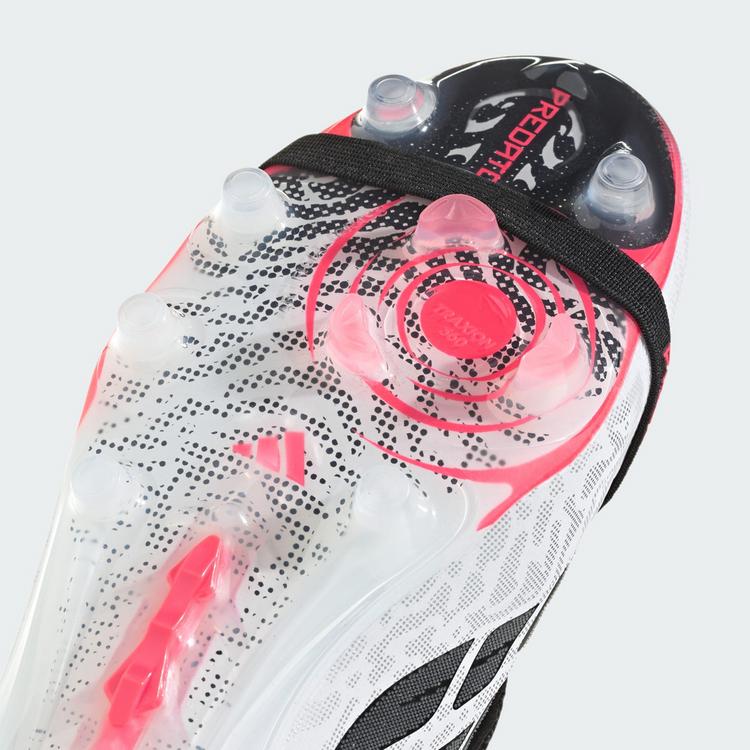 adidas adidas Predator Elite Fu&szlig;ballschuh, Fu&szlig;ballschuhe - Cloud White / Solar Turbo / Core Black - 5 | SportScheck