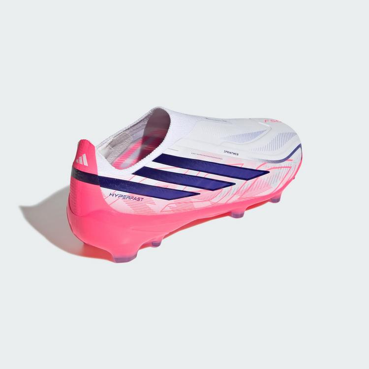 adidas adidas F50 HYPERFAST ELITE Kids Fu&szlig;ballschuh, Fu&szlig;ballschuhe Kinder - Cloud White / Solar Purple / Solar Turbo - 3 | SportScheck
