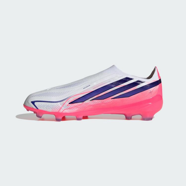 adidas adidas F50 HYPERFAST ELITE Kids Fu&szlig;ballschuh, Fu&szlig;ballschuhe Kinder - Cloud White / Solar Purple / Solar Turbo - 4 | SportScheck
