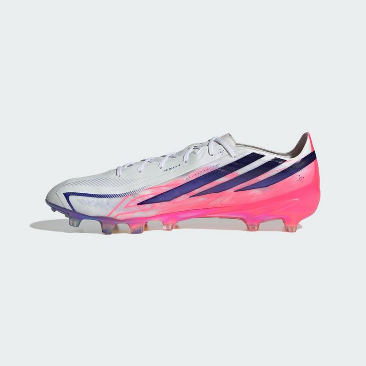 adidas adidas F50 Hyperfast Elite Fu&szlig;ballschuh, Fu&szlig;ballschuhe - Cloud White / Solar Purple / Solar Turbo - 4 | SportScheck