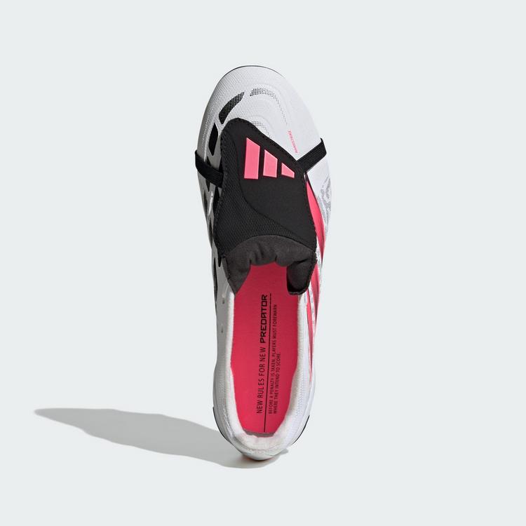 adidas adidas Predator League Fu&szlig;ballschuh, feste Fu&szlig;ballschuhe - Cloud White / Solar Turbo / Core Black - 0 | SportScheck