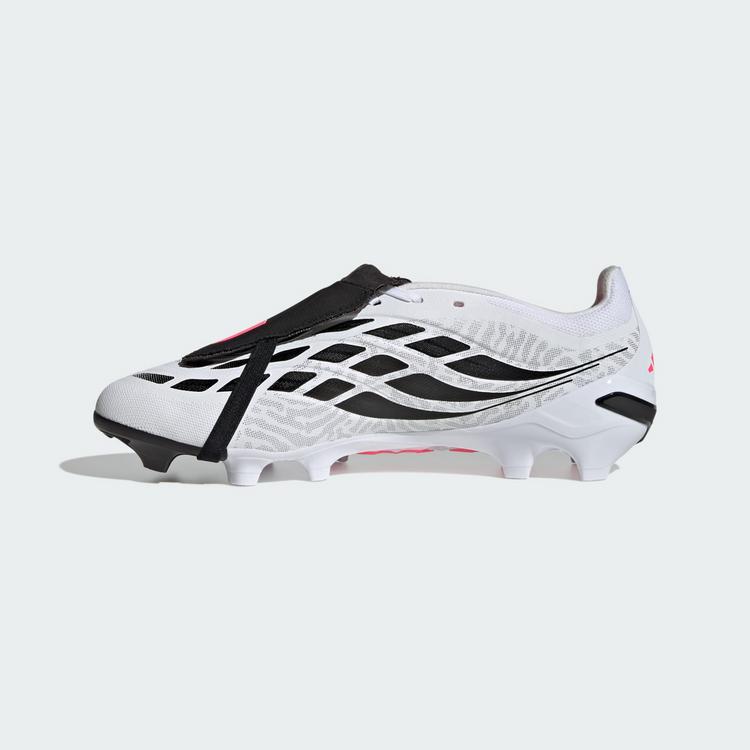 adidas adidas Predator League Fu&szlig;ballschuh, feste Fu&szlig;ballschuhe - Cloud White / Solar Turbo / Core Black - 4 | SportScheck