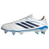 adidas Copa Pure IV Elite Fu&szlig;ballschuh, weiche Fu&szlig;ballschuhe - Zero Metalic / Dark Blue / Lucid Ray Blue