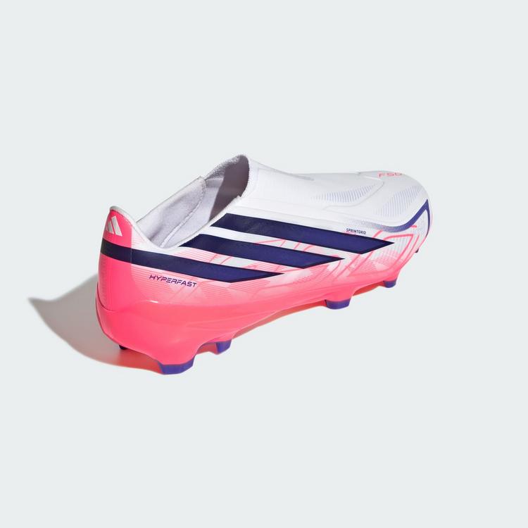 adidas adidas F50 Hyperfast League Fu&szlig;ballschuh, Fu&szlig;ballschuhe - Cloud White / Solar Purple / Solar Turbo - 3 | SportScheck
