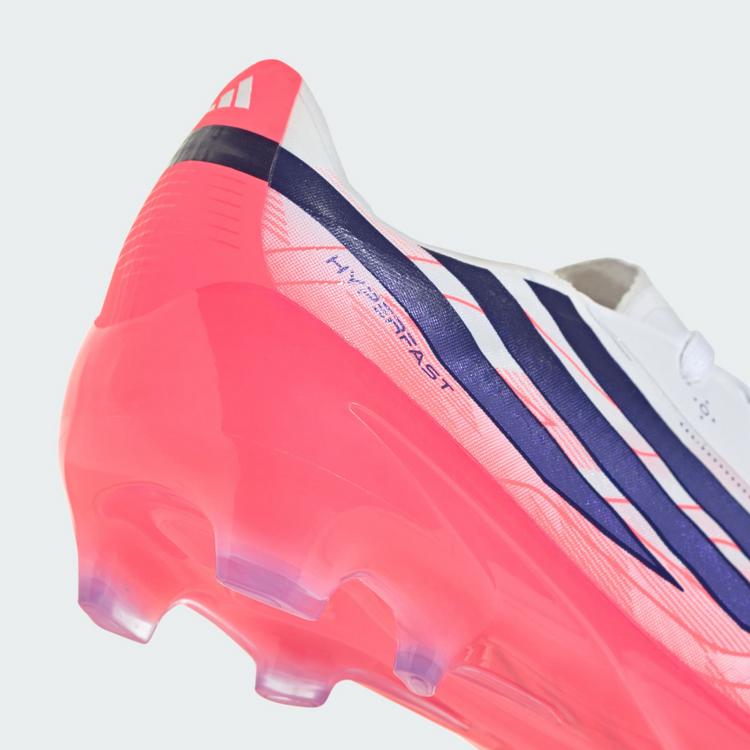 adidas adidas F50 HYPERFAST ELITE Kids Fu&szlig;ballschuh, Fu&szlig;ballschuhe Kinder - Cloud White / Solar Purple / Solar Turbo - 6 | SportScheck