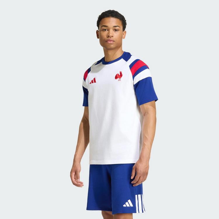 adidas adidas Frankreich Rugby Travel T-Shirt T-Shirt Herren - White - 0 | SportScheck
