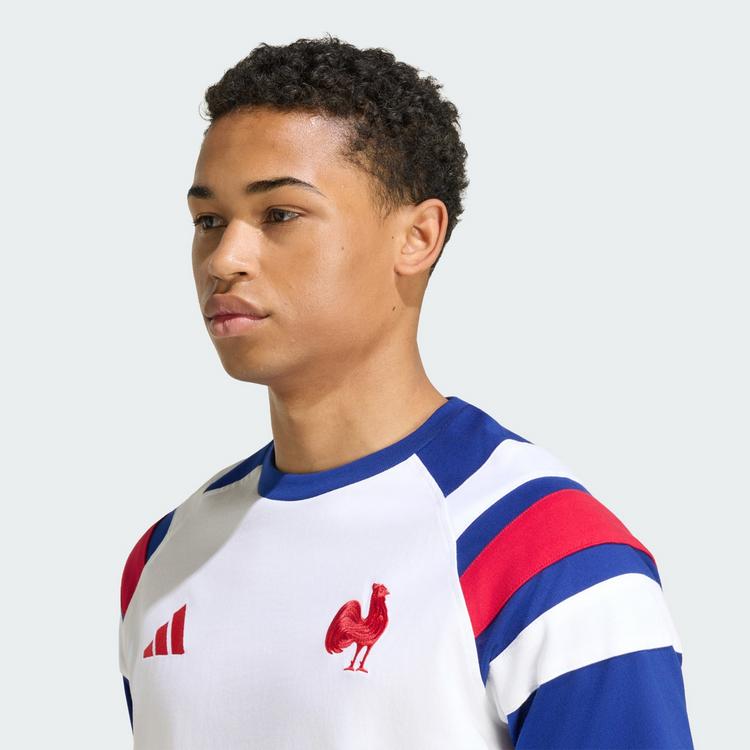 adidas adidas Frankreich Rugby Travel T-Shirt T-Shirt Herren - White - 0 | SportScheck