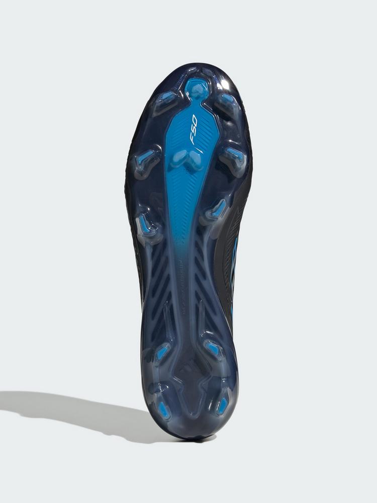 adidas adidas F50 Hyperfast Elite Fu&szlig;ballschuh, feste Fu&szlig;ballschuhe - Core Black / Core Black / Lucid Ray Blue - 1 | SportScheck