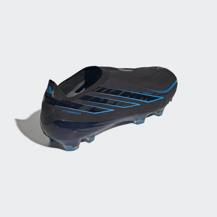 adidas adidas F50 Hyperfast Elite Fu&szlig;ballschuh, feste Fu&szlig;ballschuhe - Core Black / Core Black / Lucid Ray Blue - 3 | SportScheck