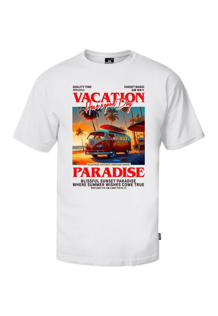 OLDSKULL OLDSKULL Wrldvibe Travel Printshirt Herren - White - 0 | SportScheck