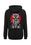 OLDSKULL Asian Secret Owl Skull Graphic Hoodie Herren - Black