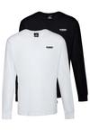 OLDSKULL Basic Oldskull Logo Langarmshirt Herren - Black / White
