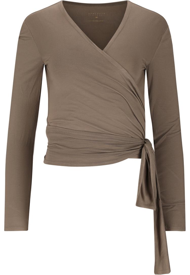 Athlecia Athlecia Walyn Langarmshirt Damen - 1292 Greige - 0 | SportScheck