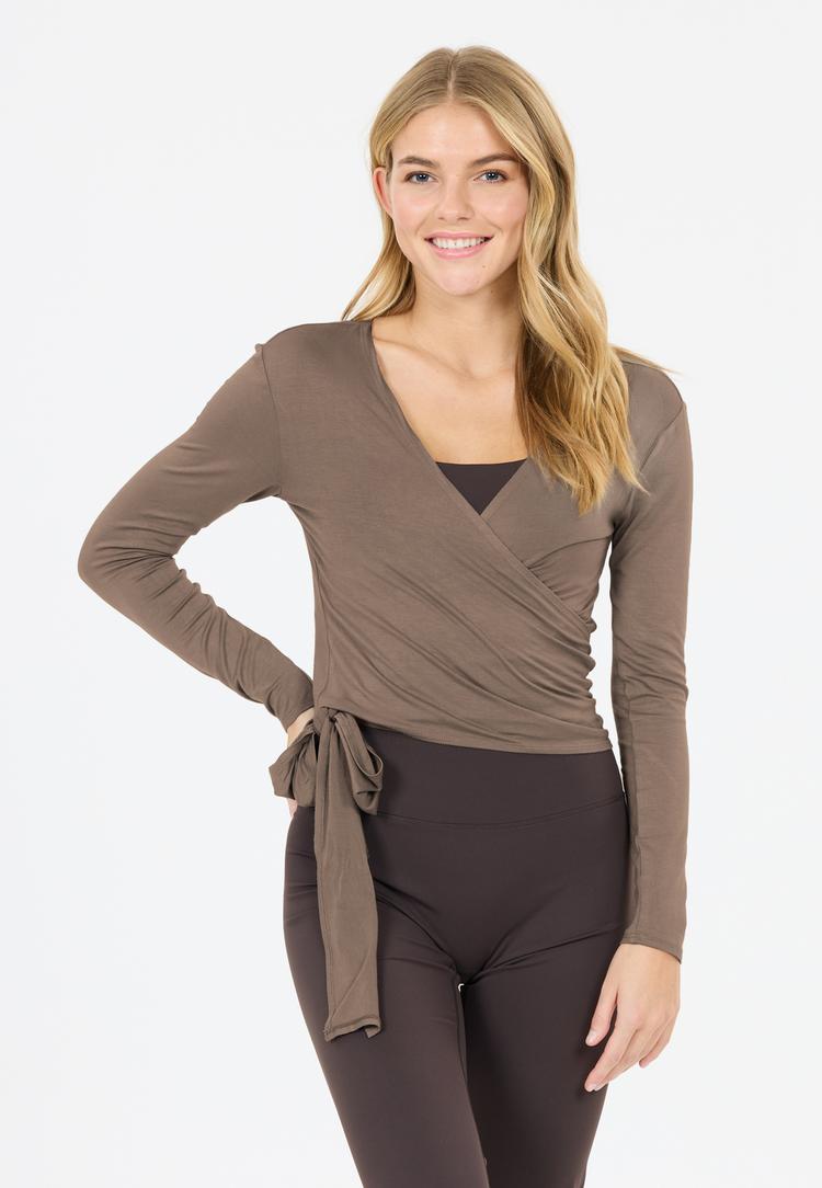Athlecia Athlecia Walyn Langarmshirt Damen - 1292 Greige - 1 | SportScheck