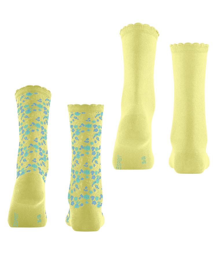 ESPRIT ESPRIT Flower Meadow SO  2-Pack Socken Damen - daffodil (1253) - 0 | SportScheck