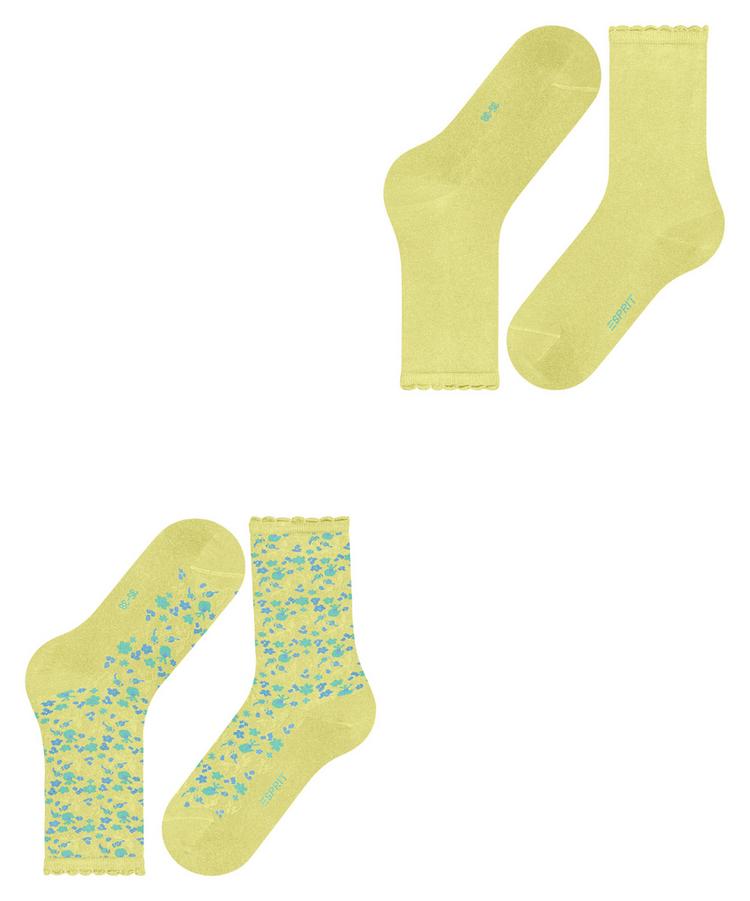 ESPRIT ESPRIT Flower Meadow SO  2-Pack Socken Damen - daffodil (1253) - 2 | SportScheck