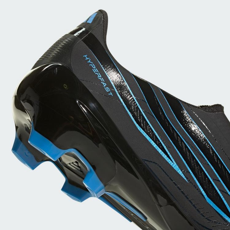 adidas adidas F50 Hyperfast League Fu&szlig;ballschuh, Fu&szlig;ballschuhe - Core Black / Core Black / Lucid Ray Blue - 5 | SportScheck