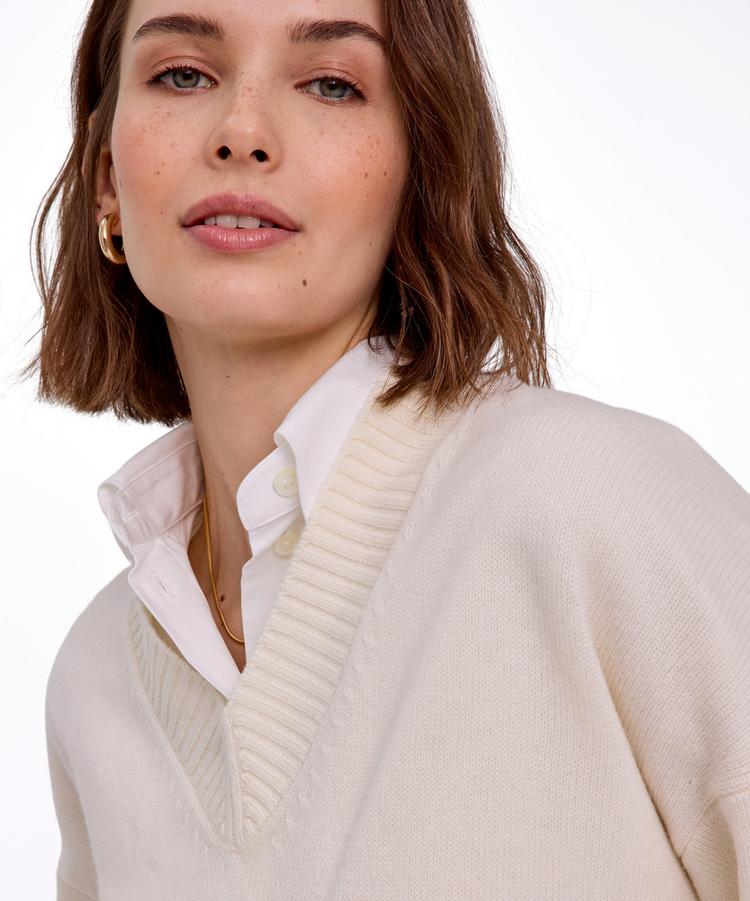 Falke Falke Strickpullover Damen - off-white (2040) - 4 | SportScheck