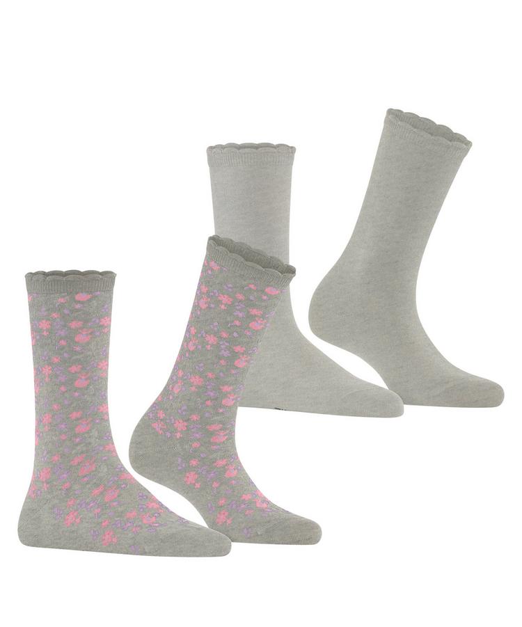 ESPRIT ESPRIT Flower Meadow SO  2-Pack Socken Damen - storm grey (3820) - 0 | SportScheck