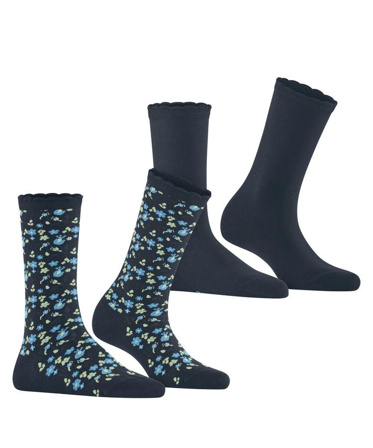 ESPRIT ESPRIT Flower Meadow SO  2-Pack Socken Damen - marine (6120) - 0 | SportScheck