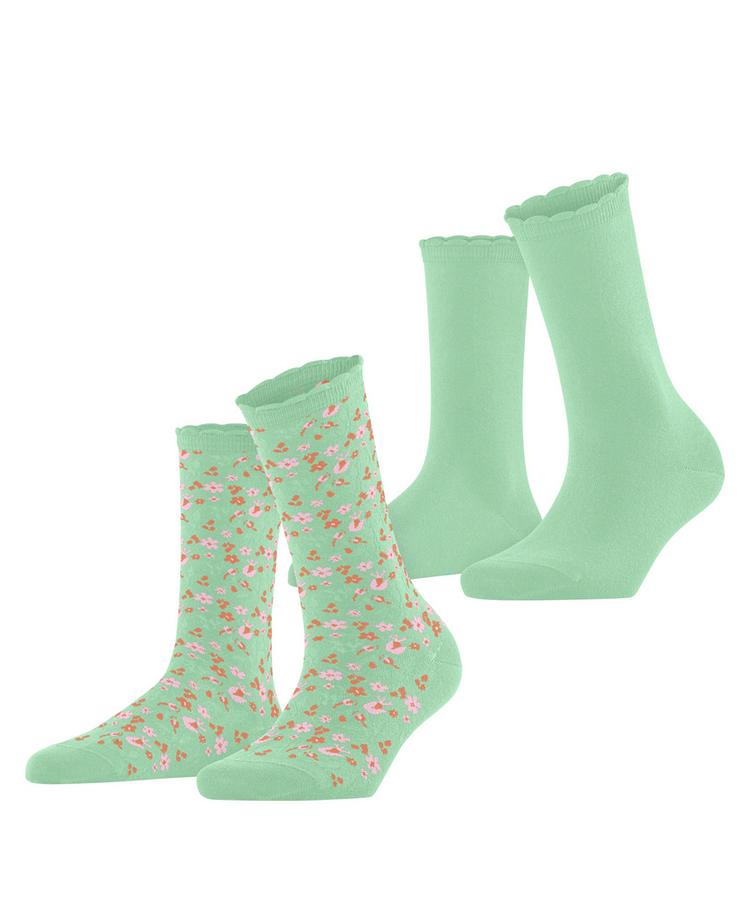 ESPRIT ESPRIT Flower Meadow SO  2-Pack Socken Damen - mint (7537) - 0 | SportScheck