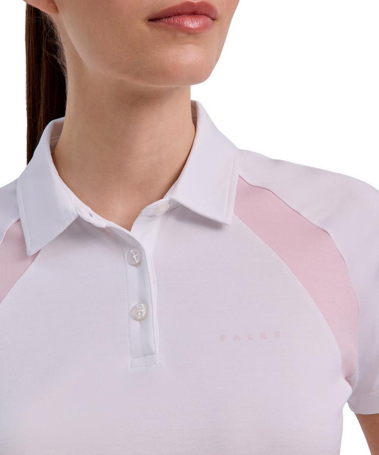 Falke Falke GO Poloshirt Poloshirt Damen - white (2000) - 3 | SportScheck