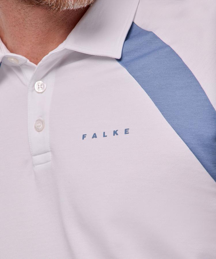 Falke Falke GO Poloshirt Poloshirt Herren - white (2000) - 4 | SportScheck