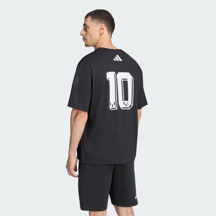 adidas adidas MESSI ZNE T-SHIRT Funktionsshirt Herren - Black - 1 | SportScheck
