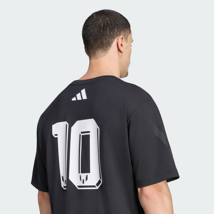 adidas adidas MESSI ZNE T-SHIRT Funktionsshirt Herren - Black - 1 | SportScheck