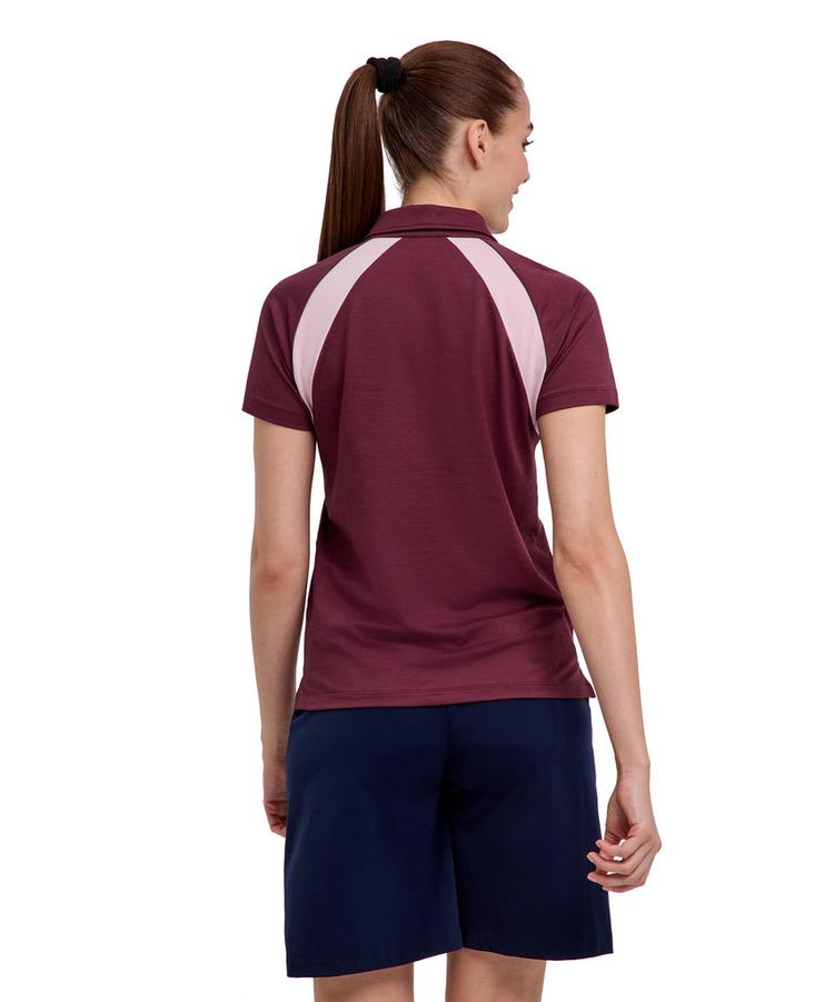Falke Falke GO Poloshirt Poloshirt Damen - mahogany (8344) - 0 | SportScheck