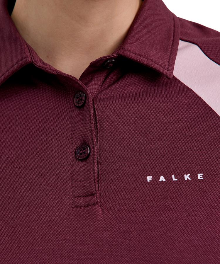 Falke Falke GO Poloshirt Poloshirt Damen - mahogany (8344) - 4 | SportScheck