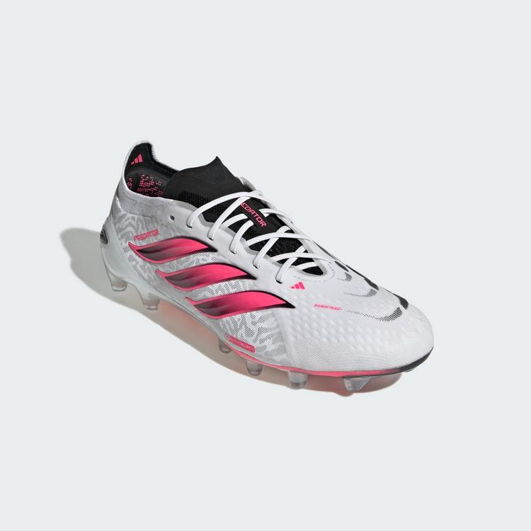 adidas adidas Predator Elite Fu&szlig;ballschuh, Kunstrasen Fu&szlig;ballschuhe - Cloud White / Solar Turbo / Core Black - 2 | SportScheck