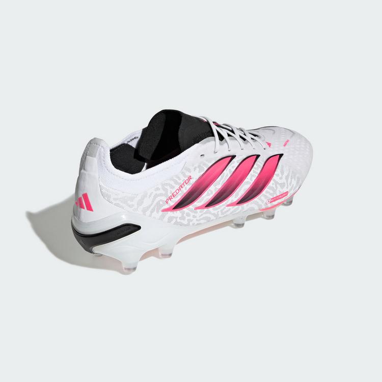 adidas adidas Predator Elite Fu&szlig;ballschuh, Kunstrasen Fu&szlig;ballschuhe - Cloud White / Solar Turbo / Core Black - 3 | SportScheck