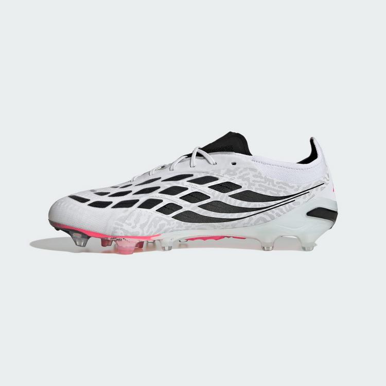 adidas adidas Predator Elite Fu&szlig;ballschuh, Kunstrasen Fu&szlig;ballschuhe - Cloud White / Solar Turbo / Core Black - 4 | SportScheck