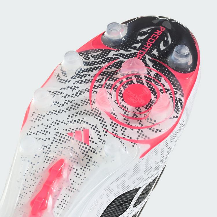 adidas adidas Predator Elite Fu&szlig;ballschuh, Kunstrasen Fu&szlig;ballschuhe - Cloud White / Solar Turbo / Core Black - 5 | SportScheck