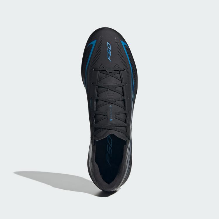 adidas adidas F50 Hyperfast League Fu&szlig;ballschuh, Fu&szlig;ballschuhe - Core Black / Core Black / Lucid Ray Blue - 0 | SportScheck