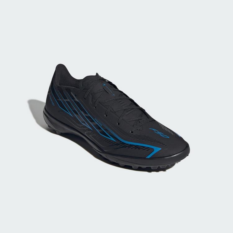 adidas adidas F50 Hyperfast League Fu&szlig;ballschuh, Fu&szlig;ballschuhe - Core Black / Core Black / Lucid Ray Blue - 2 | SportScheck