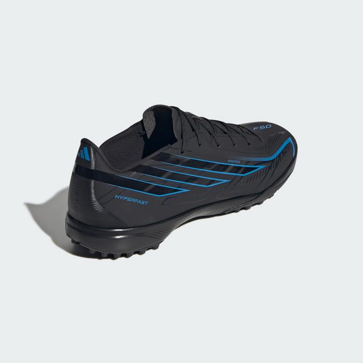 adidas adidas F50 Hyperfast League Fu&szlig;ballschuh, Fu&szlig;ballschuhe - Core Black / Core Black / Lucid Ray Blue - 3 | SportScheck