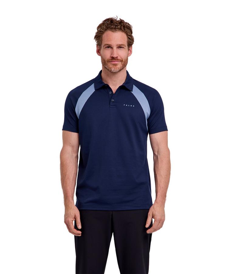 Falke Falke GO Poloshirt Poloshirt Herren - space blue (6116) - 0 | SportScheck