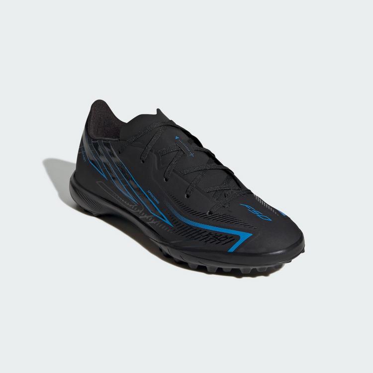 adidas adidas F50 HYPERFAST LEAGUE Kids Fu&szlig;ballschuh, Fu&szlig;ballschuhe Kinder - Core Black / Core Black / Lucid Ray Blue - 2 | SportScheck