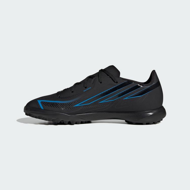 adidas adidas F50 HYPERFAST LEAGUE Kids Fu&szlig;ballschuh, Fu&szlig;ballschuhe Kinder - Core Black / Core Black / Lucid Ray Blue - 4 | SportScheck