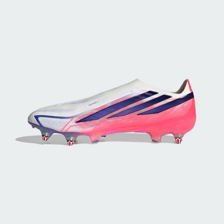 adidas adidas F50 Hyperfast Elite Fu&szlig;ballschuh, Fu&szlig;ballschuhe - Cloud White / Solar Purple / Solar Turbo - 4 | SportScheck