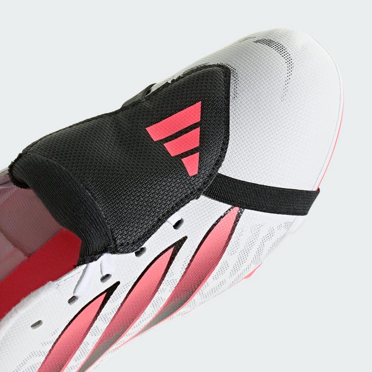 adidas adidas Predator Club Kids Fu&szlig;ballschuh, feste Fu&szlig;ballschuhe Kinder - Cloud White / Solar Turbo / Core Black - 6 | SportScheck