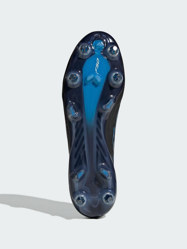 adidas adidas F50 Hyperfast Elite Fu&szlig;ballschuh, Fu&szlig;ballschuhe - Core Black / Core Black / Lucid Ray Blue - 1 | SportScheck