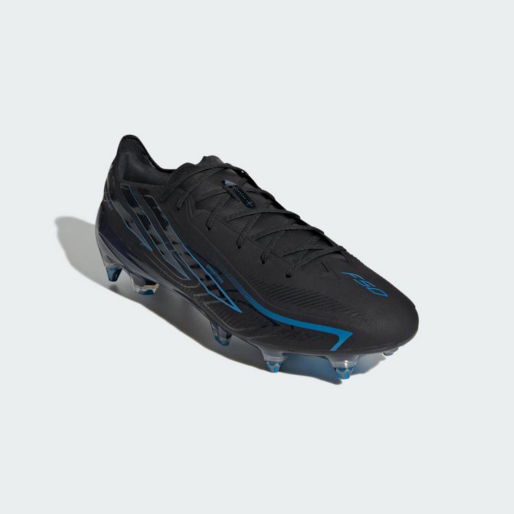 adidas adidas F50 Hyperfast Elite Fu&szlig;ballschuh, Fu&szlig;ballschuhe - Core Black / Core Black / Lucid Ray Blue - 2 | SportScheck