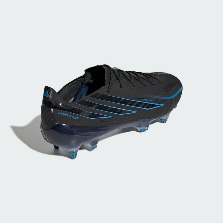 adidas adidas F50 Hyperfast Elite Fu&szlig;ballschuh, Fu&szlig;ballschuhe - Core Black / Core Black / Lucid Ray Blue - 3 | SportScheck