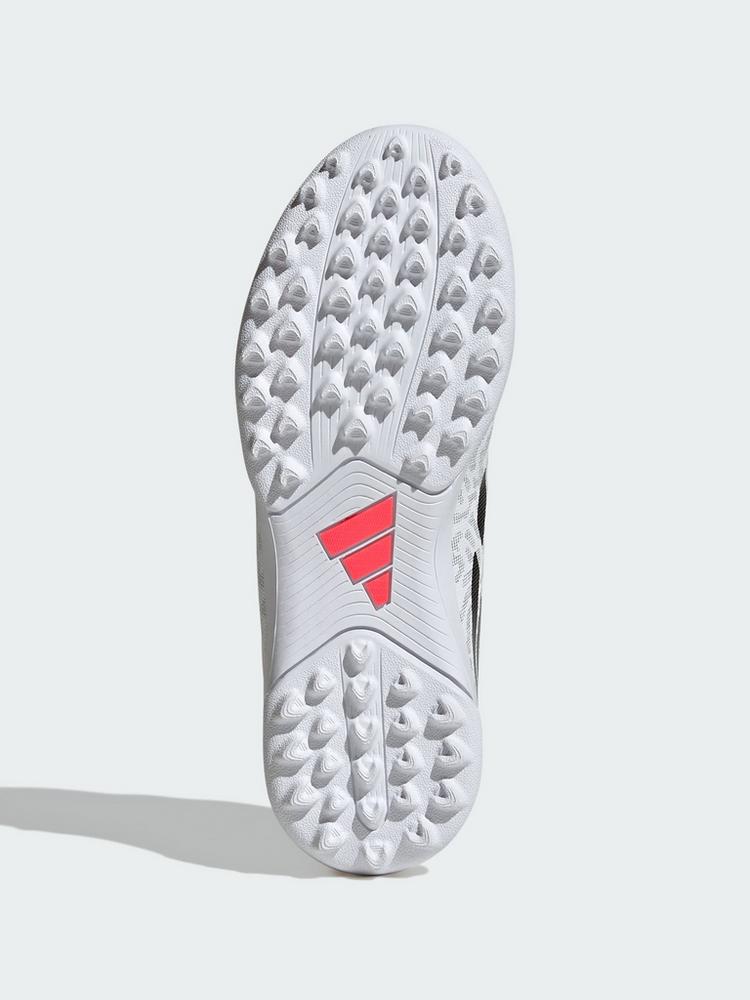 adidas adidas Predator Club Kids Fu&szlig;ballschuh, Fu&szlig;ballschuhe Kinder - Cloud White / Solar Turbo / Core Black - 1 | SportScheck