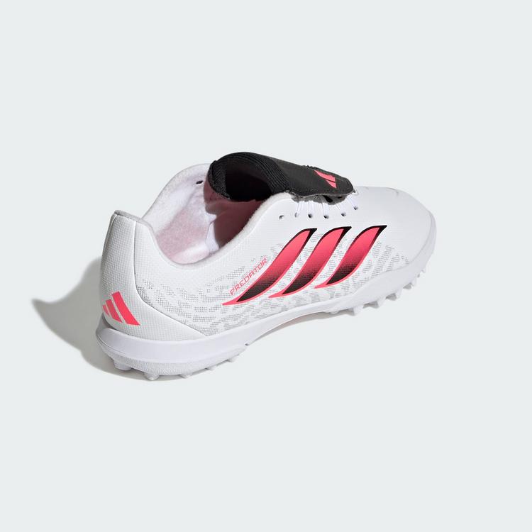 adidas adidas Predator Club Kids Fu&szlig;ballschuh, Fu&szlig;ballschuhe Kinder - Cloud White / Solar Turbo / Core Black - 3 | SportScheck