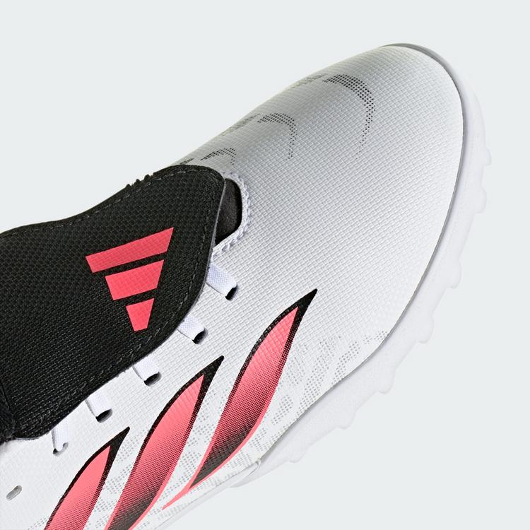 adidas adidas Predator Club Kids Fu&szlig;ballschuh, Fu&szlig;ballschuhe Kinder - Cloud White / Solar Turbo / Core Black - 6 | SportScheck